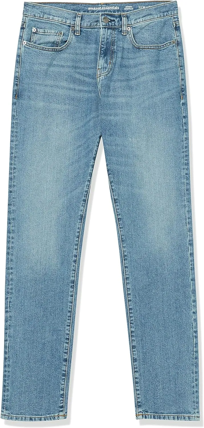 Amazon Essentials Men's Athletic-Fit Stretch Jeans