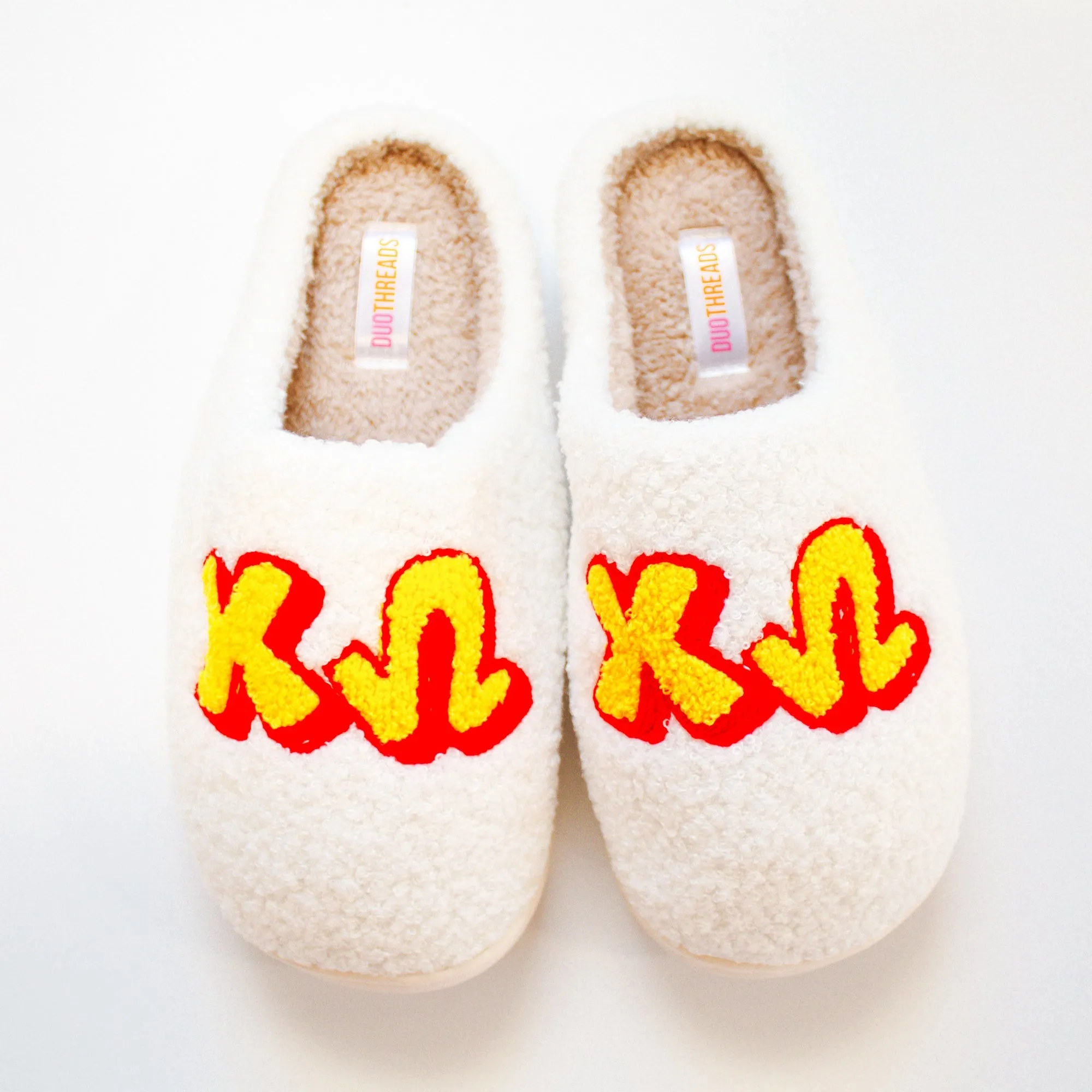 Chenille Sorority Slippers- ChiO