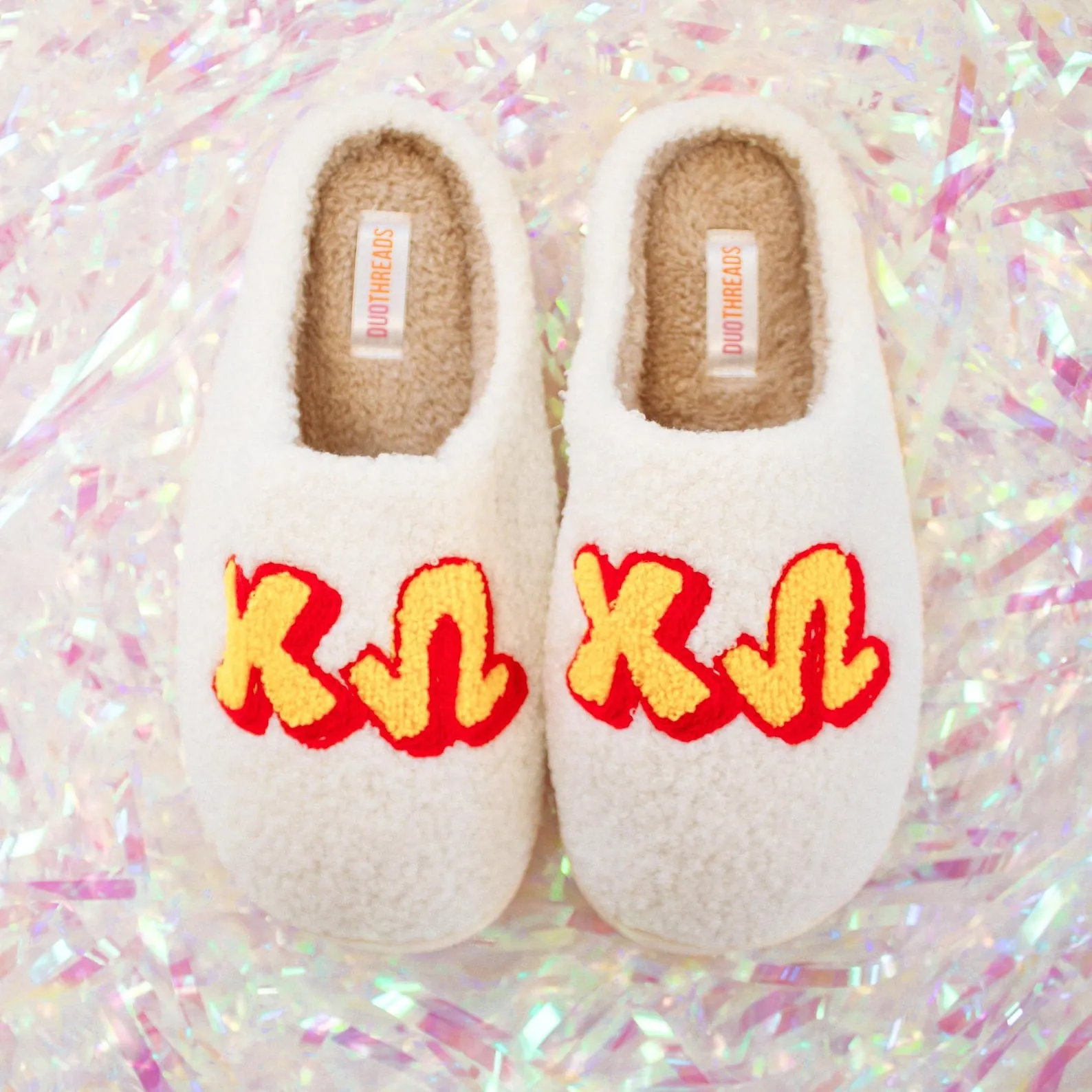 Chenille Sorority Slippers- ChiO