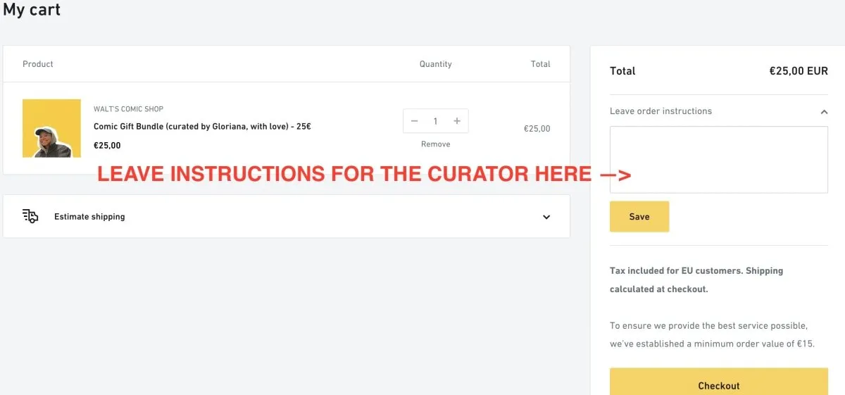 Comic Gift Bundle (curated by Jakob, with love)