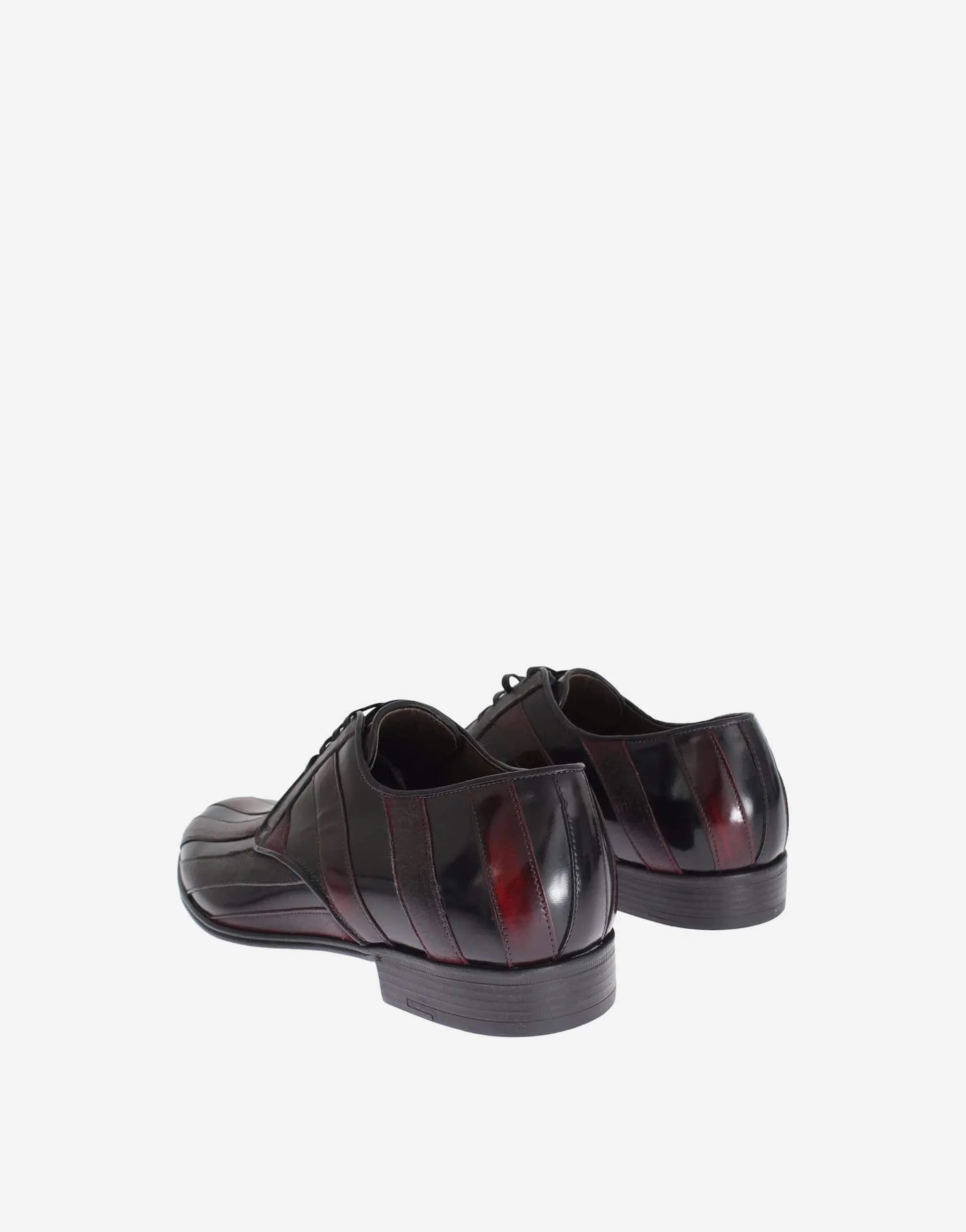 Contrast Leather Formal Shoes