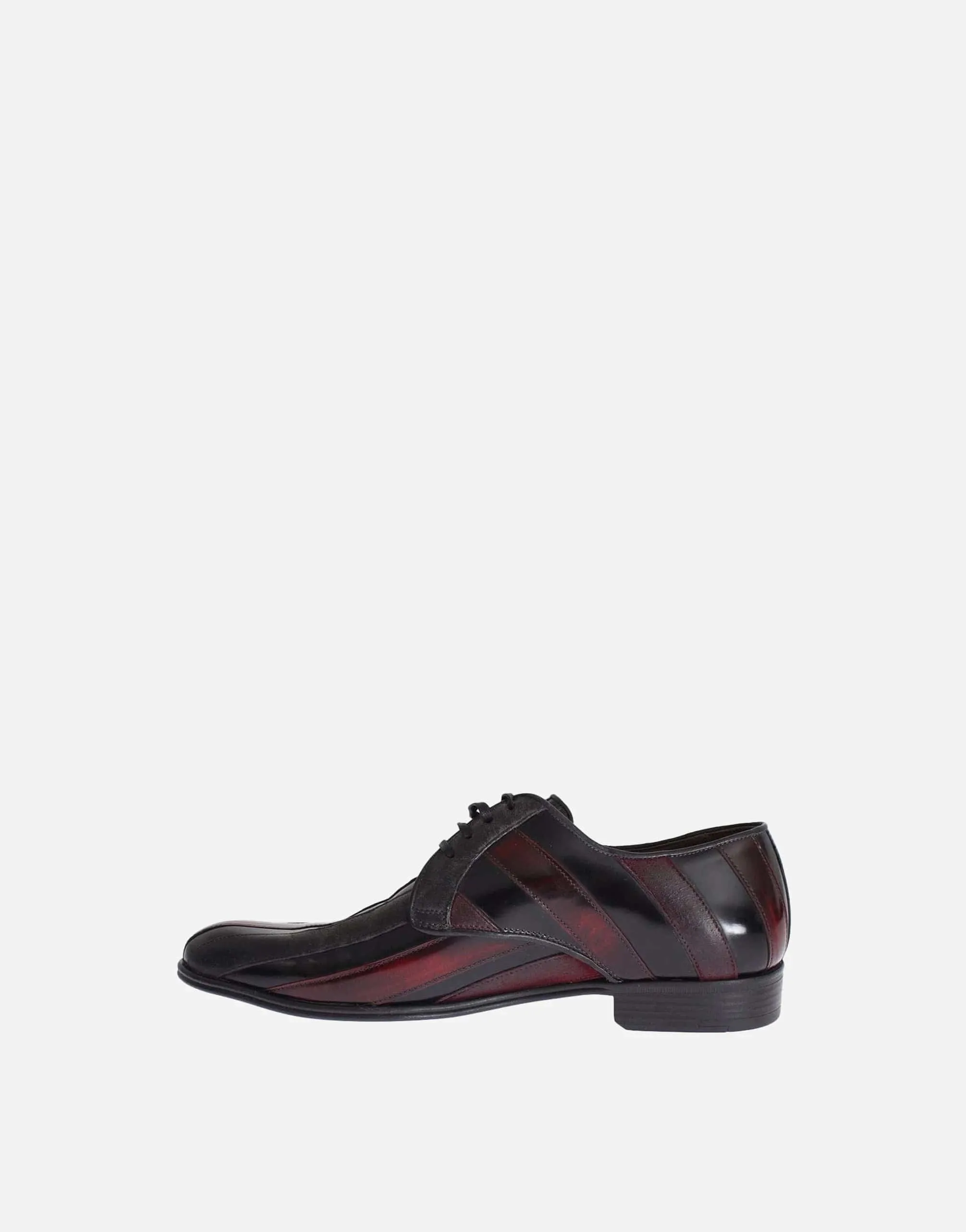 Contrast Leather Formal Shoes