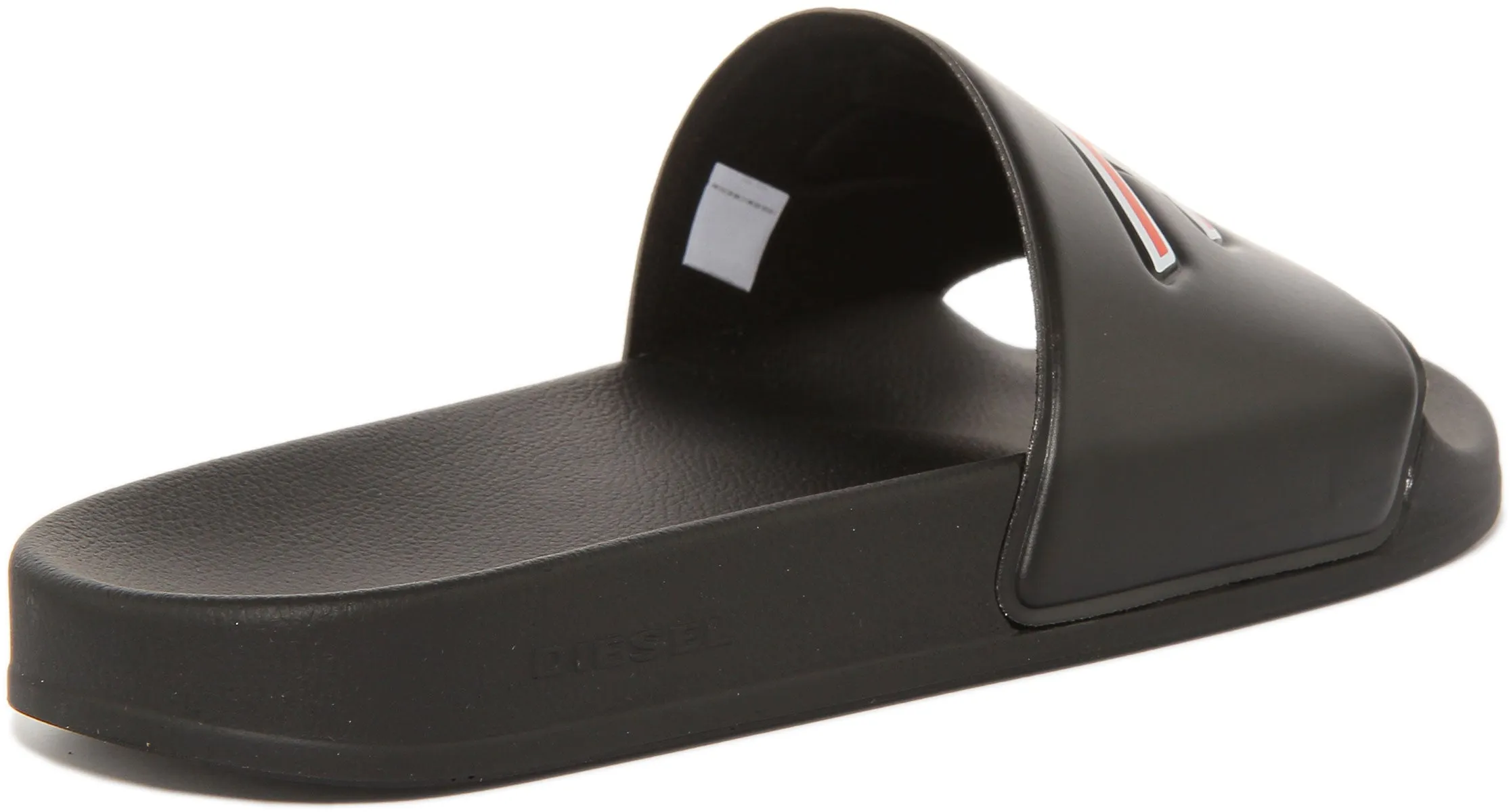 Diesel Sa Mayemi Slipper In Black Red For Men