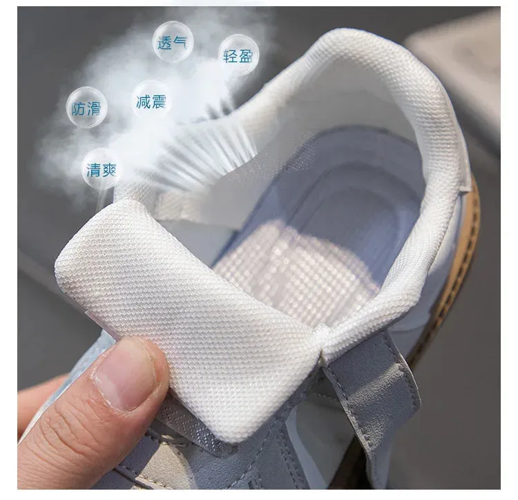 Kids Boys Breathable Sport Trainers Running Shoes