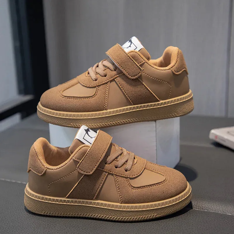Kids Boys Breathable Sport Trainers Running Shoes