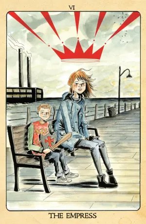 Minor Arcana #6 D 1:10 Ratio Variant Edition Tarot Card Variant (Full Art, Lemire)