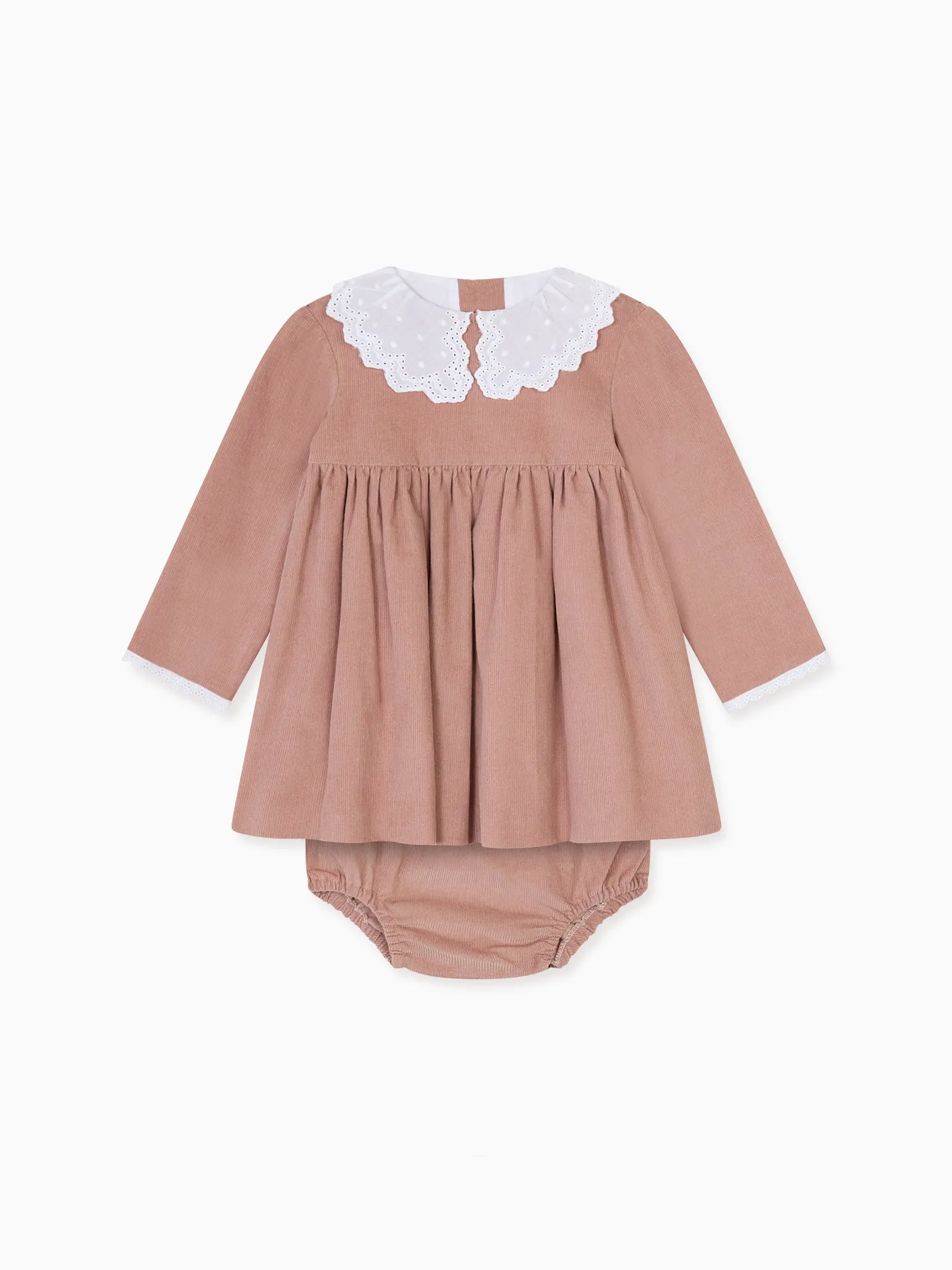 Mosta Girl Dress & Mosta Baby Set Outfit Bundle