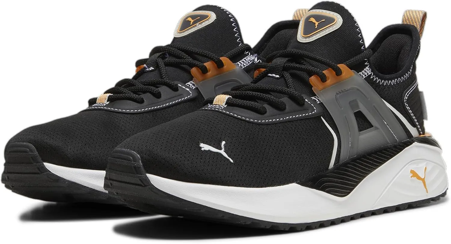 PUMA Men's Pacer 23 Shoes, Feather Gray-Black-Team Royal, 12