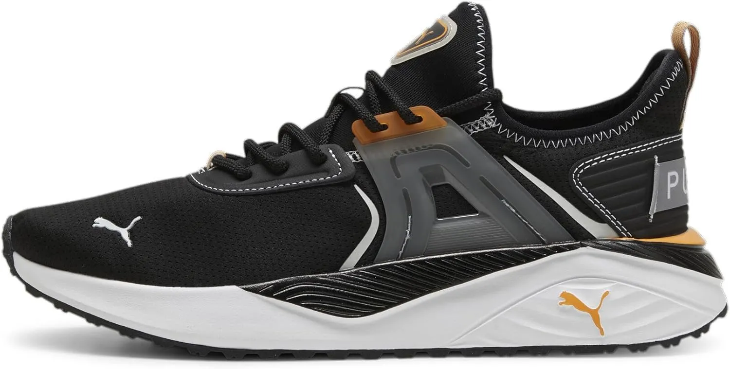 PUMA Men's Pacer 23 Shoes, Feather Gray-Black-Team Royal, 12