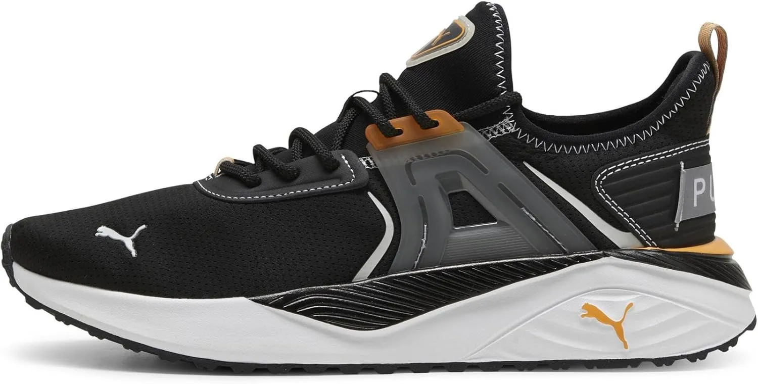 PUMA Men's Pacer 23 Shoes, Feather Gray-Black-Team Royal, 12