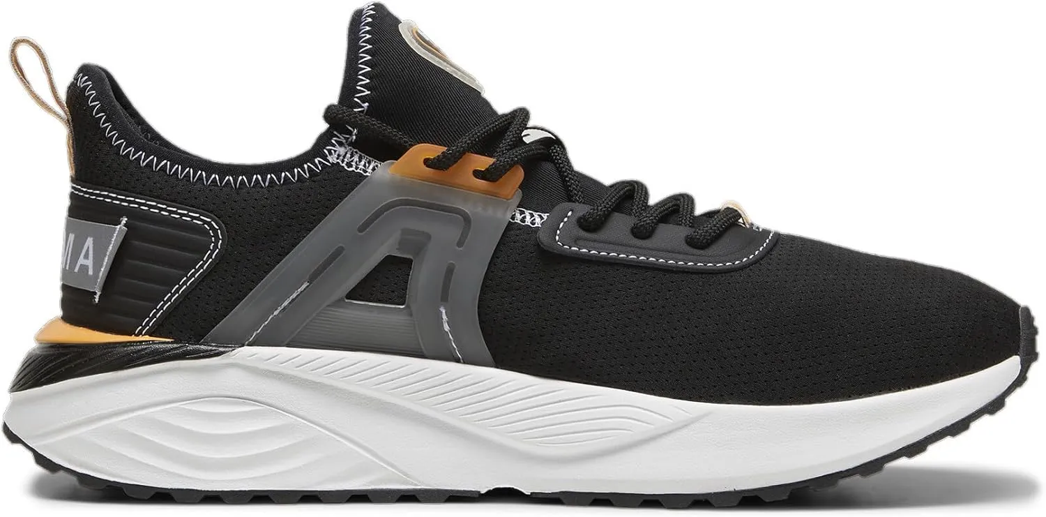 PUMA Men's Pacer 23 Shoes, Feather Gray-Black-Team Royal, 12
