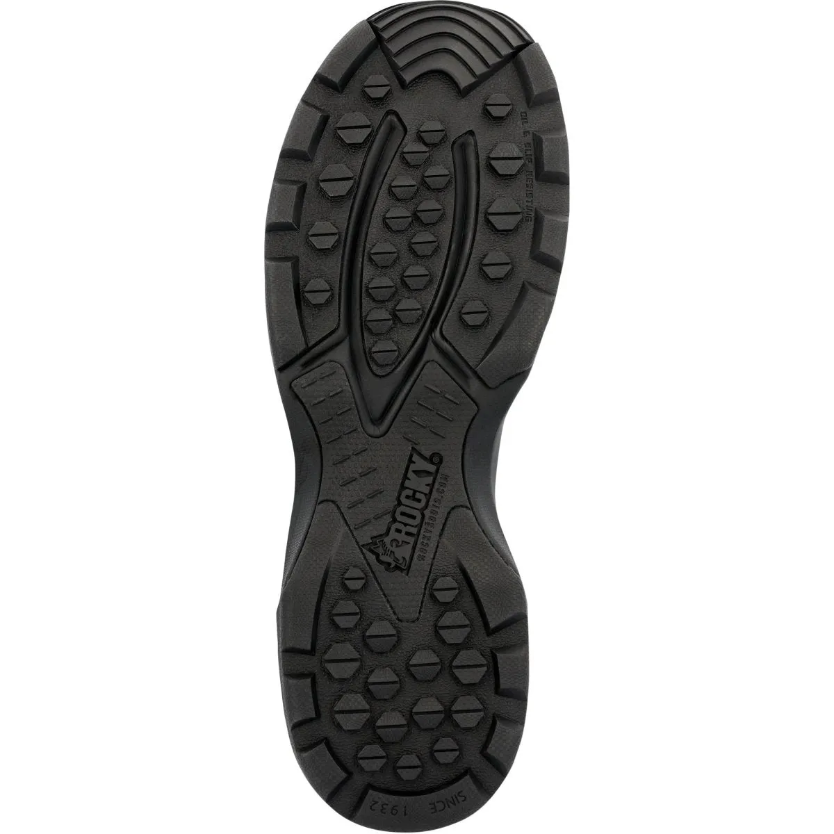 Rocky Tac One Men's Waterproof Public Service Boots Rkd0112 In Black