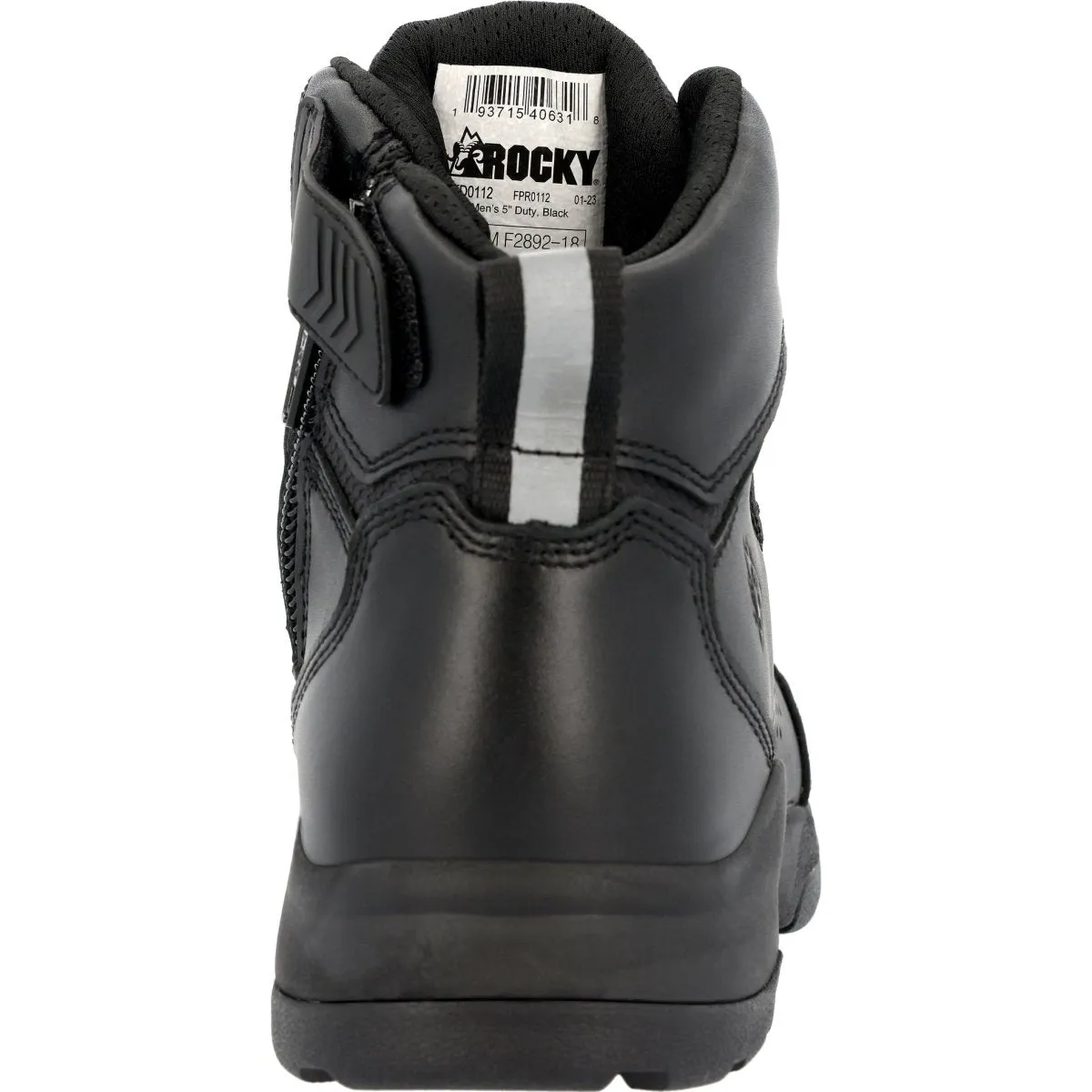 Rocky Tac One Men's Waterproof Public Service Boots Rkd0112 In Black