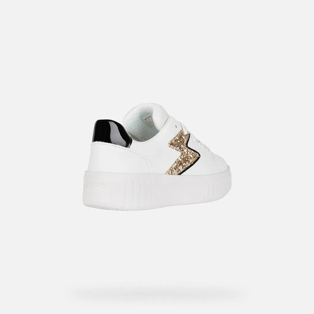 SALE SP24 Geox J Mikiroshi Lightning Laces Sneaker