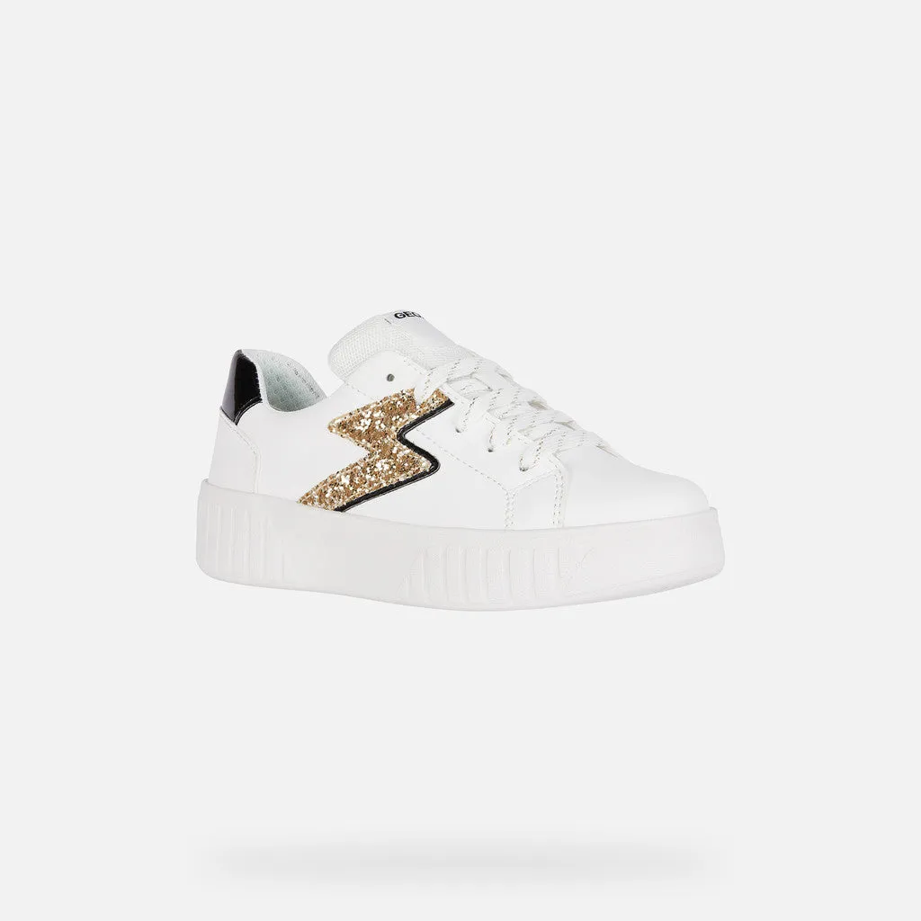 SALE SP24 Geox J Mikiroshi Lightning Laces Sneaker