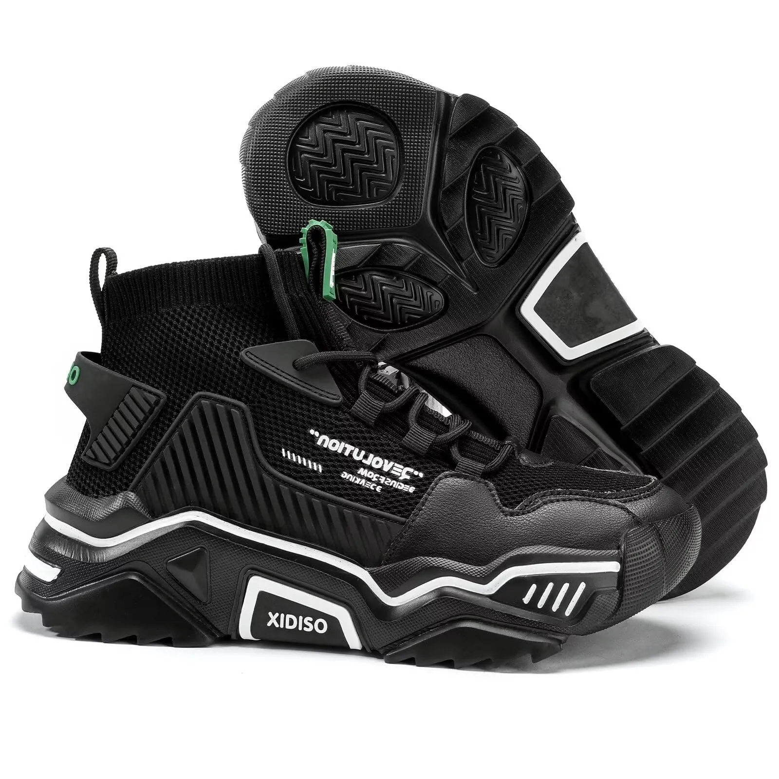SANNAX Homme Baskets Chaussures Running Sport Sneakers Montante Sneakers Dcontracte Mesh Gym Outdoor Trail Elastique Tennis Training Jogging Walking