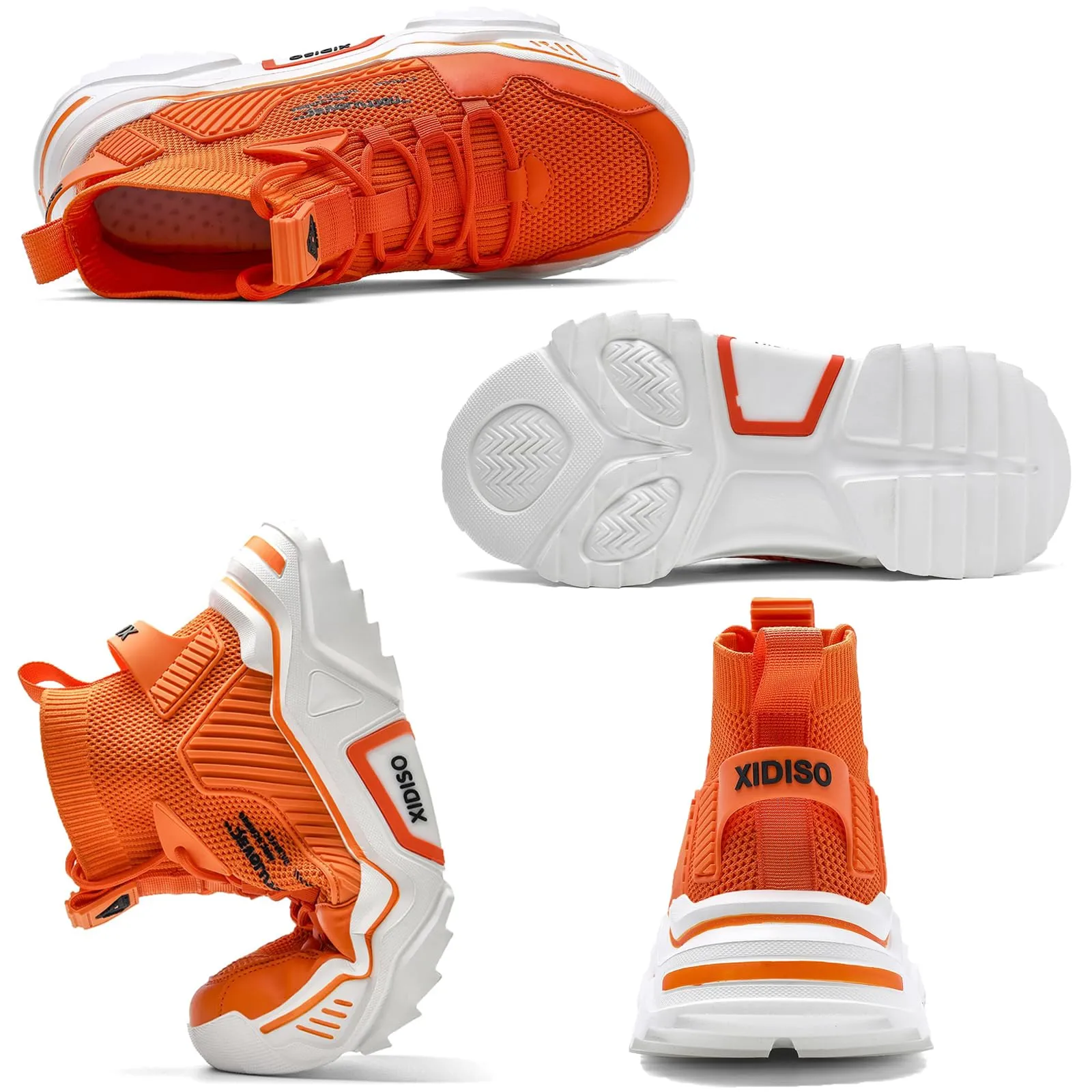 SANNAX Homme Baskets Chaussures Running Sport Sneakers Montante Sneakers Dcontracte Mesh Gym Outdoor Trail Elastique Tennis Training Jogging Walking