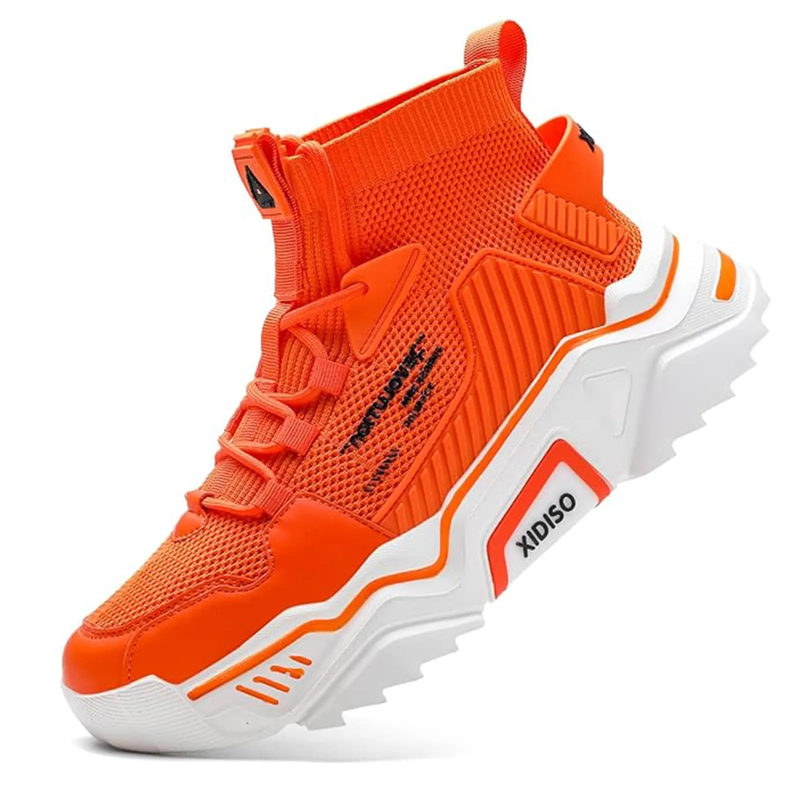 SANNAX Homme Baskets Chaussures Running Sport Sneakers Montante Sneakers Dcontracte Mesh Gym Outdoor Trail Elastique Tennis Training Jogging Walking
