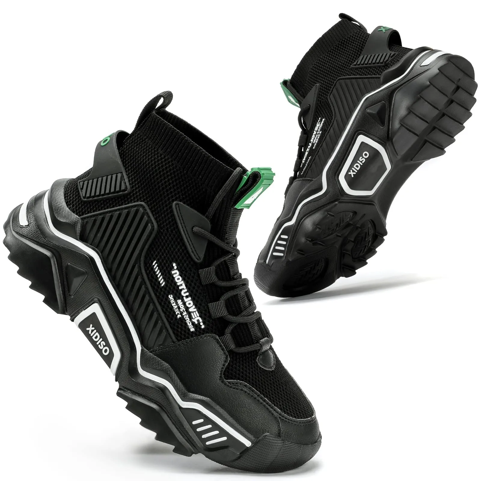 SANNAX Homme Baskets Chaussures Running Sport Sneakers Montante Sneakers Dcontracte Mesh Gym Outdoor Trail Elastique Tennis Training Jogging Walking