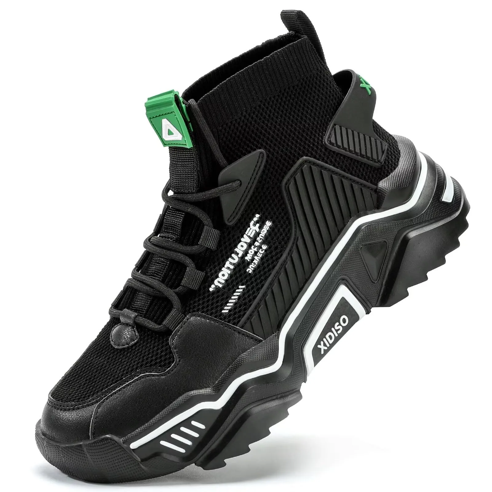 SANNAX Homme Baskets Chaussures Running Sport Sneakers Montante Sneakers Dcontracte Mesh Gym Outdoor Trail Elastique Tennis Training Jogging Walking