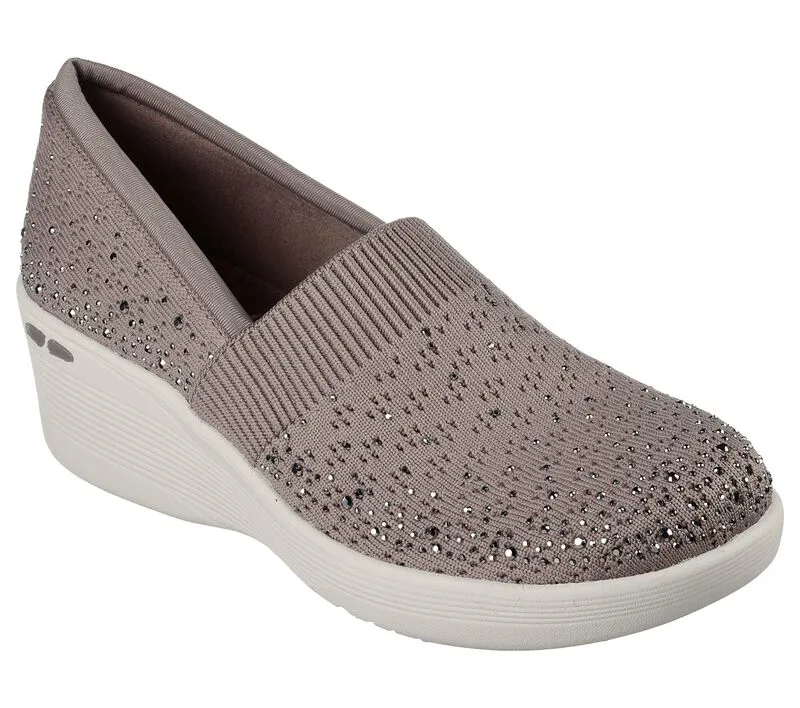 Skechers Womens Pier Lite - In Glitz Slip-On Shoes