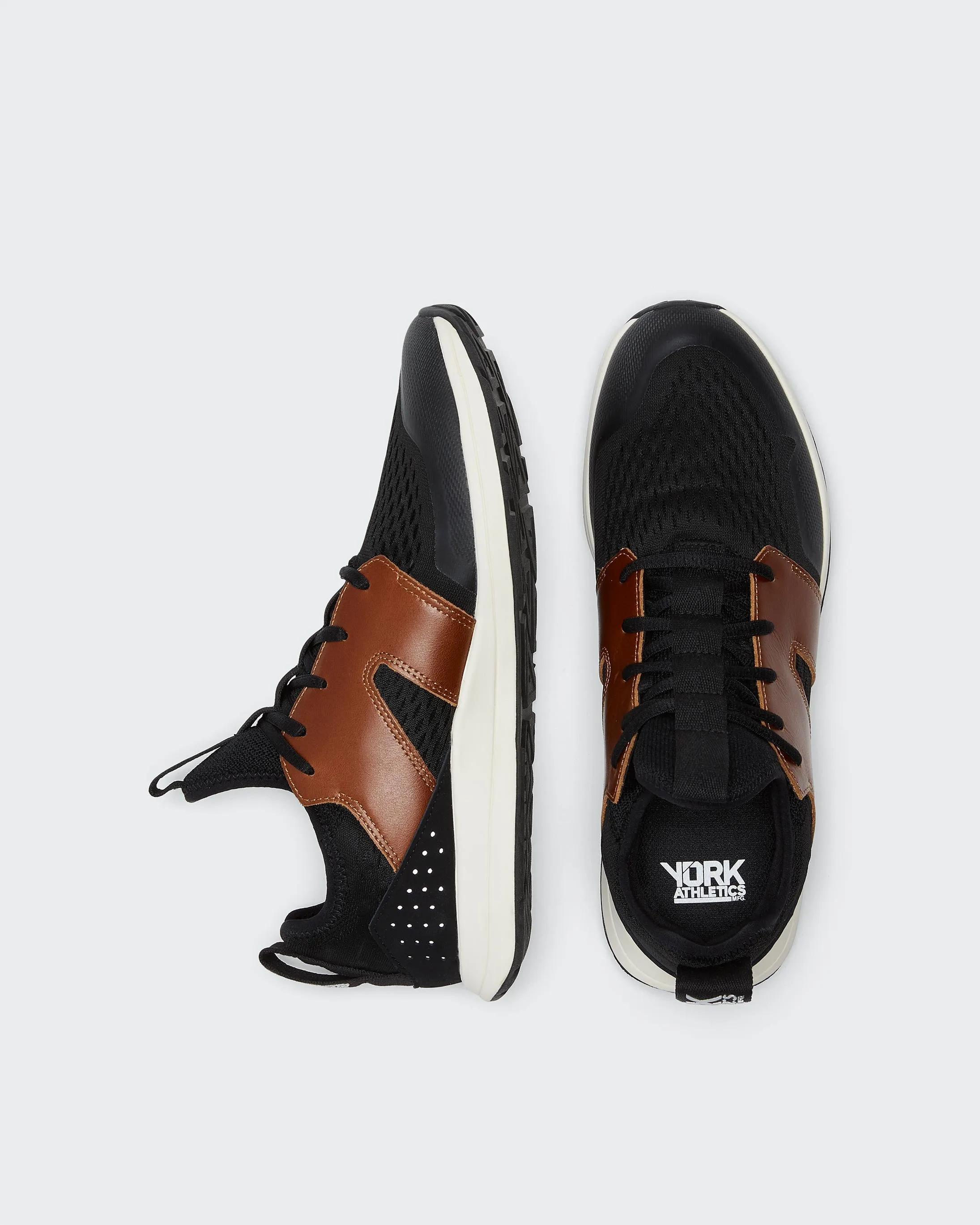 The Frank Trainer / Mesh / Black & Tan by YORK Athletics Mfg.